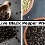 Live Black Pepper Price